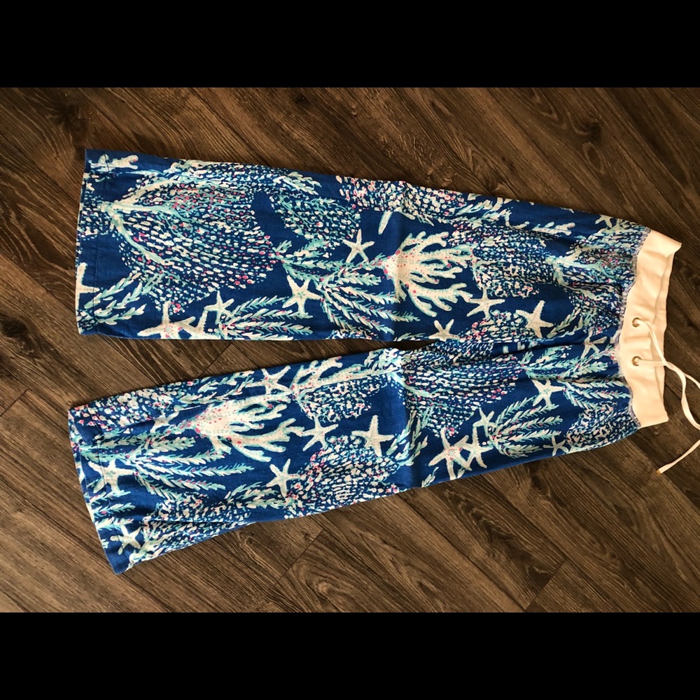 Lilly Pultizer Linen Pant- Medium